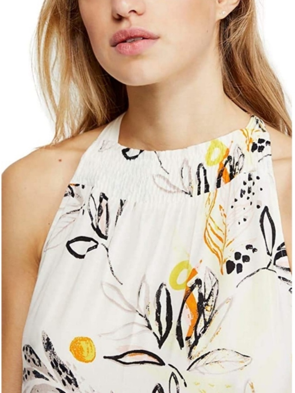 Free People Anita Maxi Dress In Ivory - Picture 5 of 9